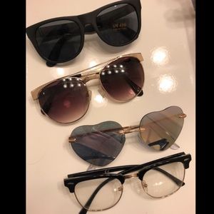 Sunglasses & clear glasses!!